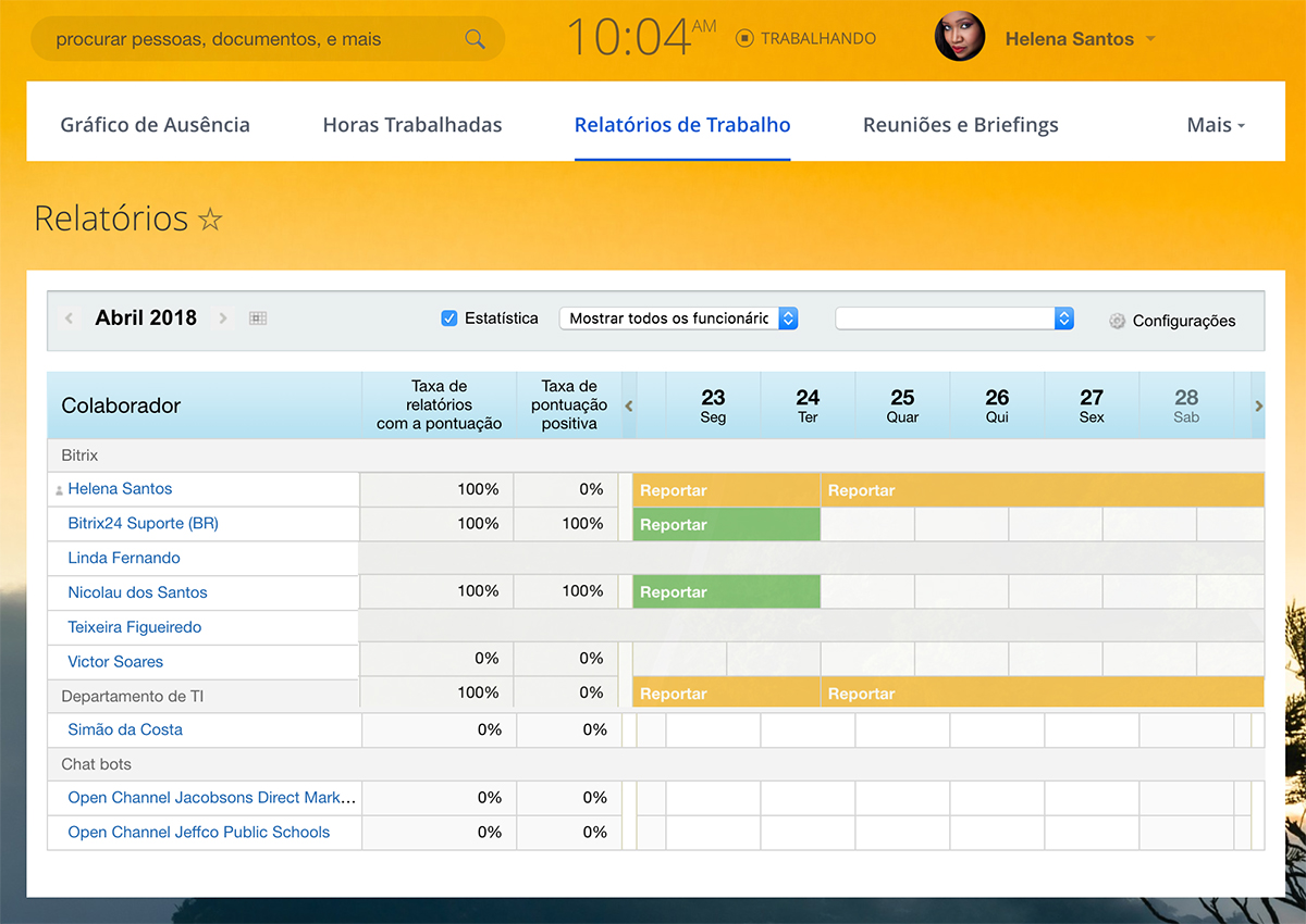 Portal da intranet social