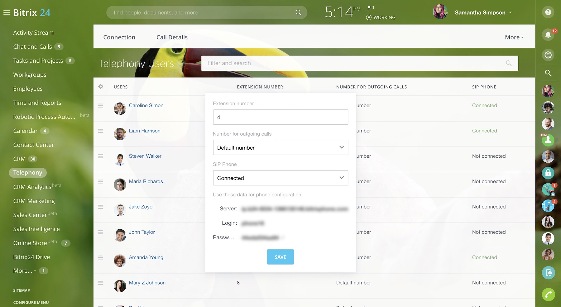 Mude para o Bitrix24 VoIP e mantenha seu número
