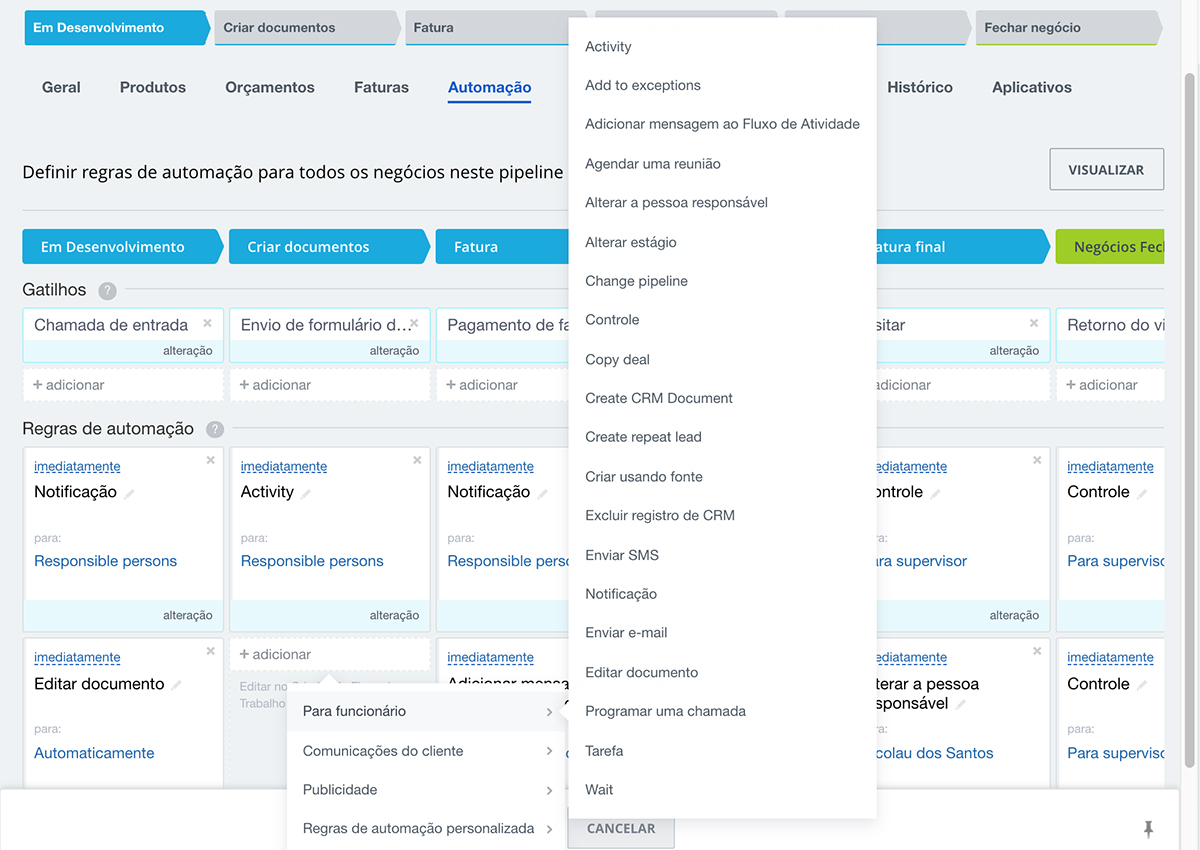 Redes sociais e messengers