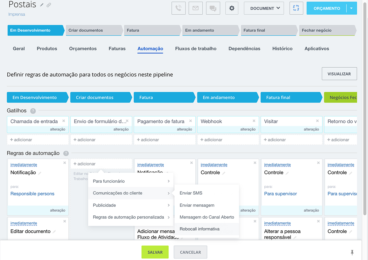 Redes sociais e messengers