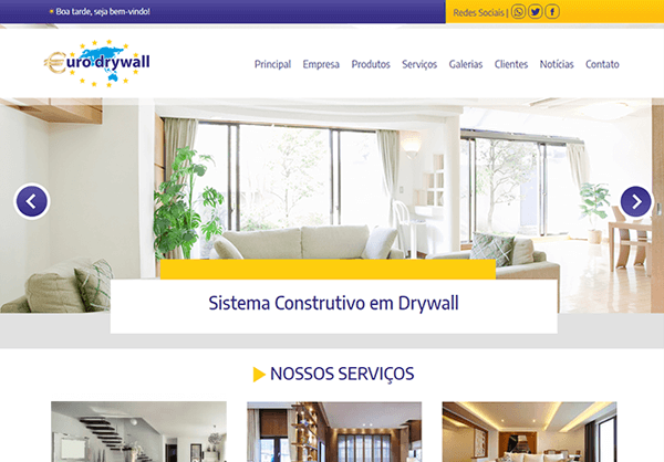 Website Eurodrywall